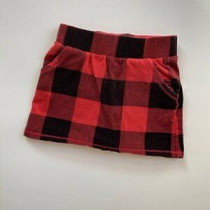 Old Navy Buffalo Plaid Pull On Skirt Girls 3T
